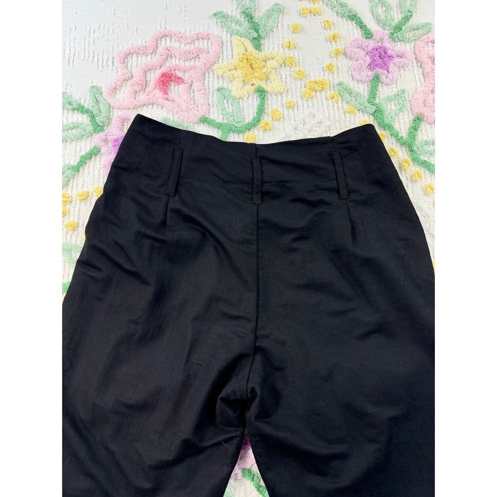 Indigo REIN Black Pleated High Waist Trousers Women's Size 5 6 - Picture 9 of 10